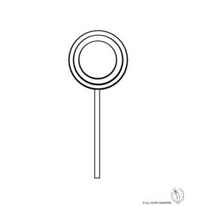 Disegno di Lecca Lecca da colorare