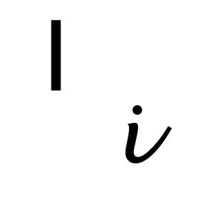 disegno di Lettera I Corsivo e Stampatello da colorare