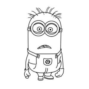 Disegno di Minions  da colorare