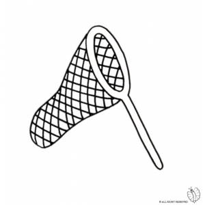 Disegno di Retino da colorare