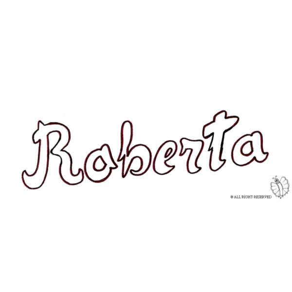 Disegno di Roberta da colorare