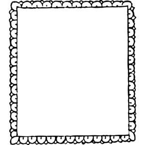 Disegno di Cornice da colorare