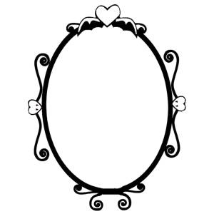 Disegno di Specchio Magico da colorare