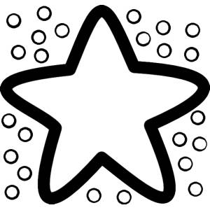 Disegno di Stella Marina da colorare