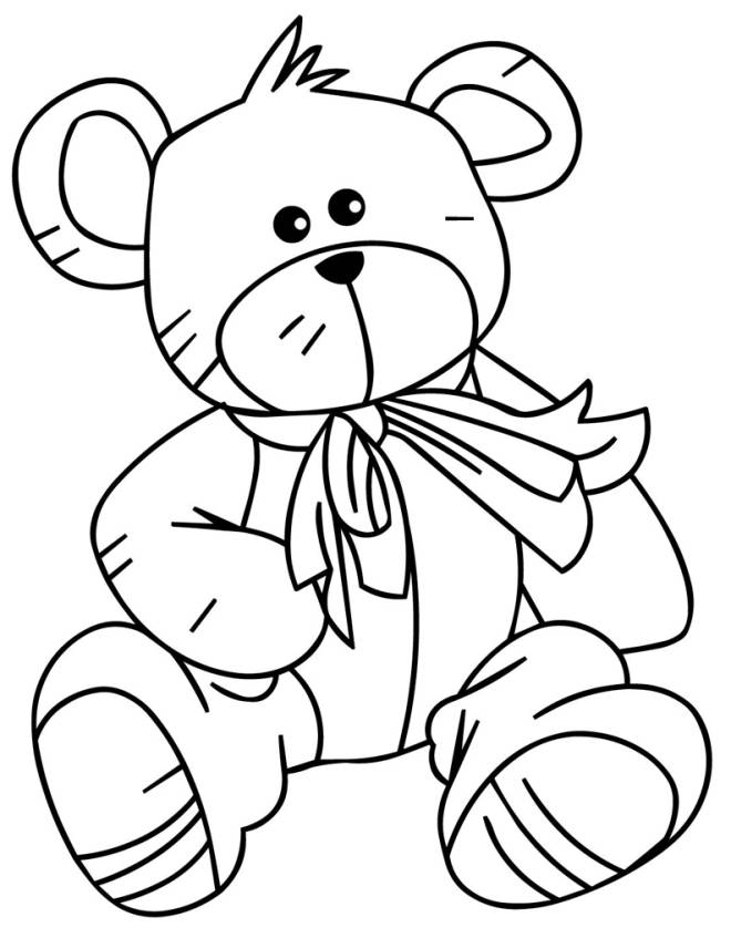 disegno di Teddy Bear da colorare