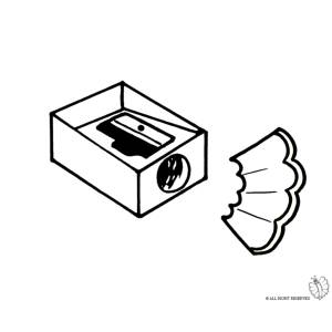 Disegno di Temperamatite  da colorare