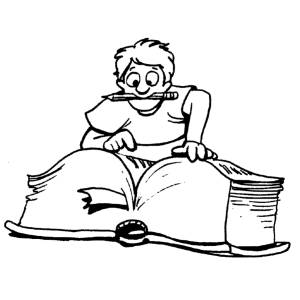 Disegno di Vocabolario da colorare