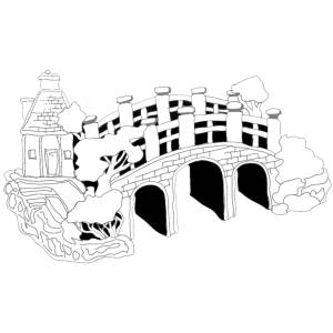 Disegno di Il Ponte da colorare