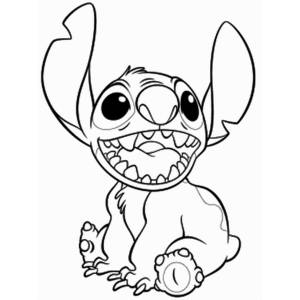 Disegno di Stitch di Lilo & Stitch da colorare