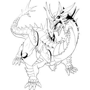 Disegno di Bakugan da colorare