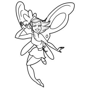 Disegno di Fatina da colorare