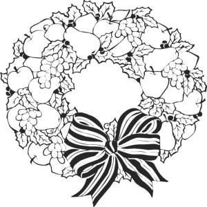 disegno di Decorazioni da colorare