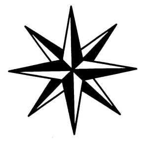 Disegno di Stella di Natale da colorare