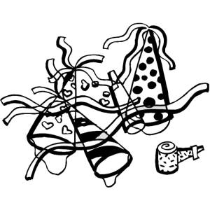 Disegno di Party da colorare