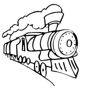 Disegno di Treno da colorare