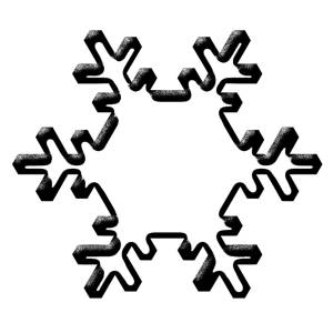 Disegno di Neve da colorare