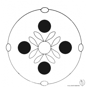Disegno di Mandala 7 da colorare
