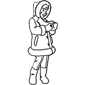 Disegno di Pattinaggio su Ghiaccio da colorare