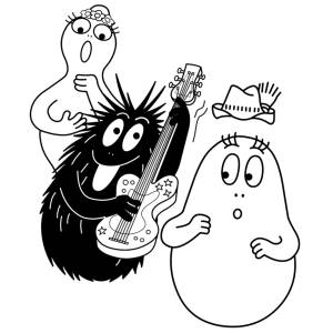 Disegno di Barbapapà da colorare