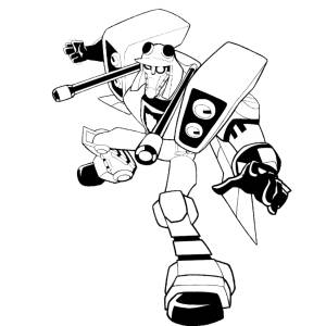 Disegno di Blitzwing da colorare