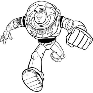 Disegno di Buzz da colorare
