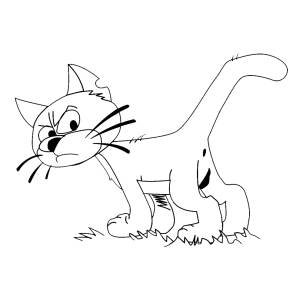 Disegno di Birba da colorare