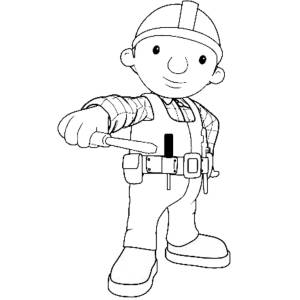 Disegno di Bob Aggiustatutto da colorare