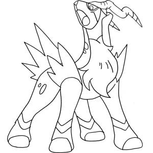 Disegno di Cobalion da colorare
