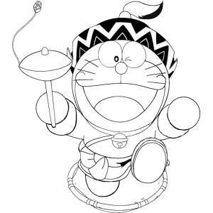 disegno di Doraemon Cartone TV da colorare