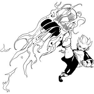 Disegno di Inazuma da colorare