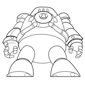 Disegno di Fondiraggio Ben10 da colorare