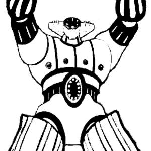 Disegno di Gig Robot D'Acciaio da colorare