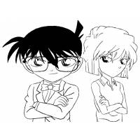 Disegno di Personaggi Conan da colorare