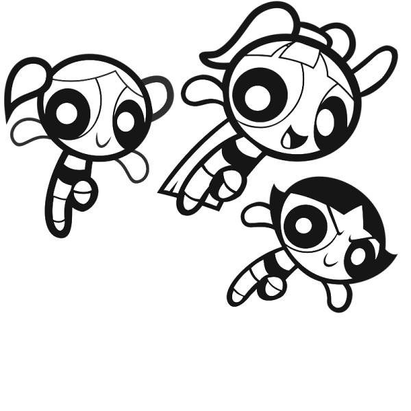 Ppg And Rrb Coloring Pages Coloring Pages