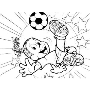 Disegno di Ronaldinho da colorare