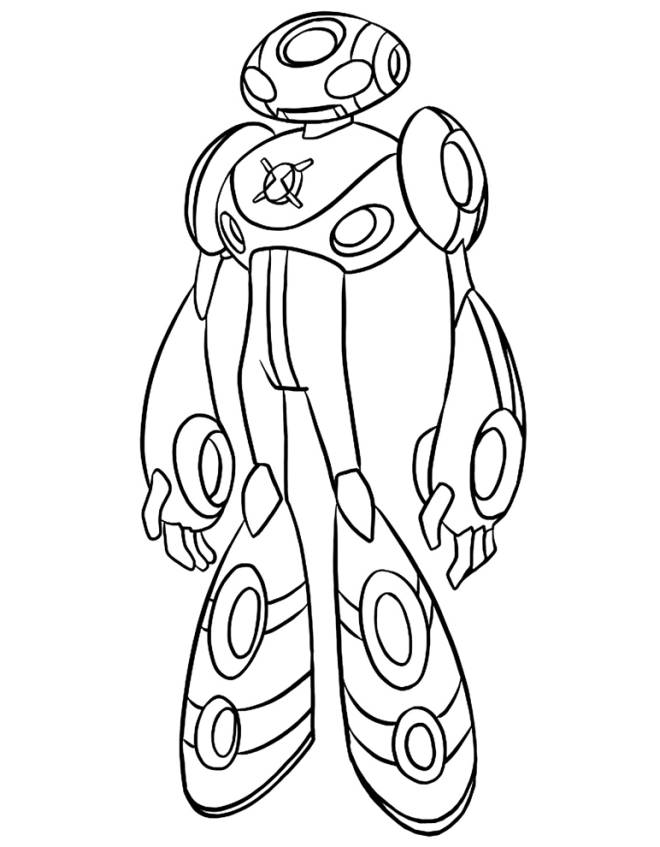 Due Per Due Ben 10 Da Colorare