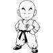 Disegno di Krillin Dragon Ball da colorare