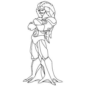 Disegno di Toby Il Signore del Mare da colorare