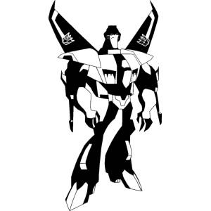 Disegno di Skywarp Transformers da colorare