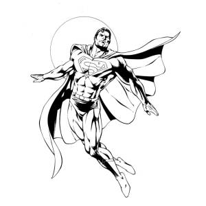 Disegno di Superman Fumetto da colorare
