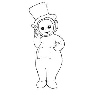 Disegno di Teletubbies Dipsy da colorare