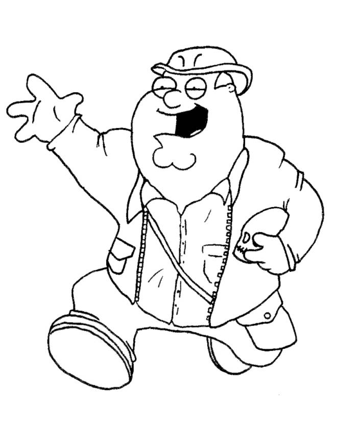 disegno di Peter Griffin da colorare