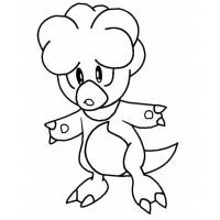 Disegno di Pokemon Magby da colorare