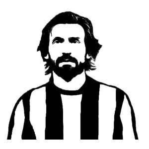 Disegno di Andrea Pirlo da colorare