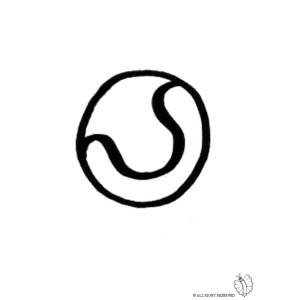 Disegno di Pallina da Tennis da colorare
