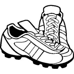 Disegno di Scarpette da Calcio da colorare