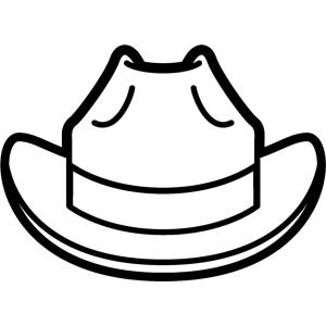 Disegno di Il Cappello da colorare