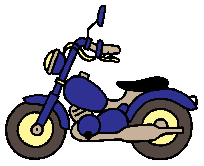 disegno di Moto a colori