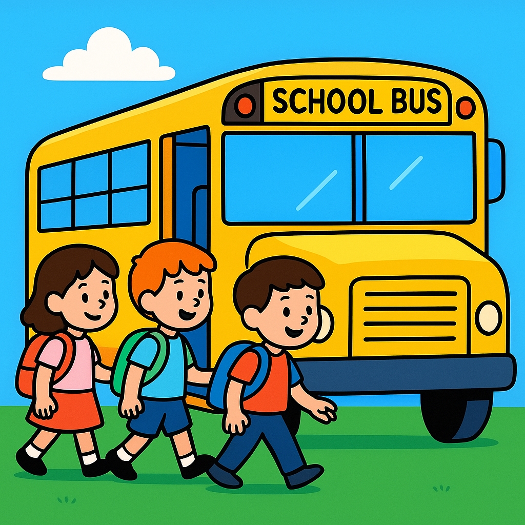 disegno di Scuolabus a colori