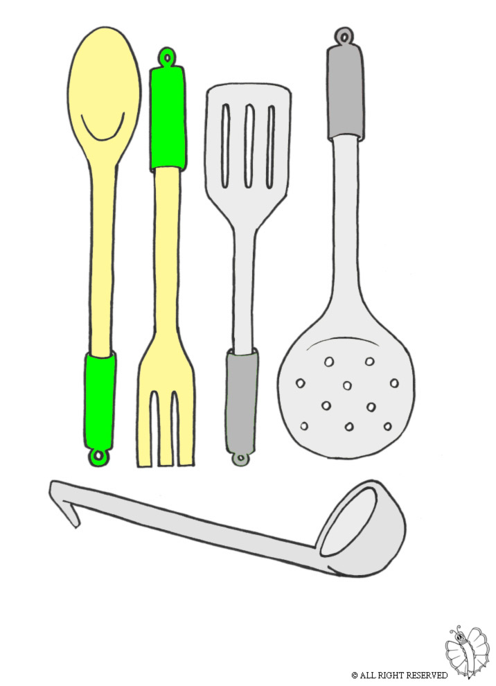 disegno di Cucinare a colori